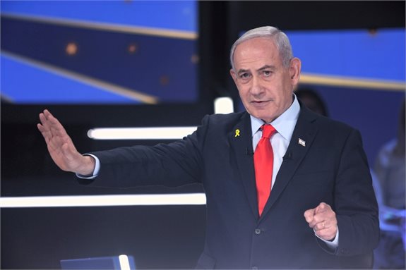 בנימין נתניהו פלאש 90 צלם אלוני מור ערוץ 14 (1)