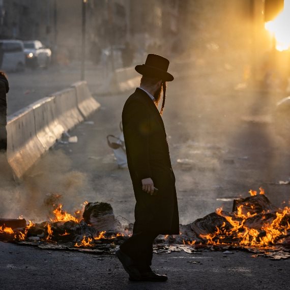 חרדי - למצולם אין קשר לנאמר