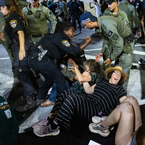 הפגנה למען החטופים הפגנות צילום חיים גולדברג פלאש90