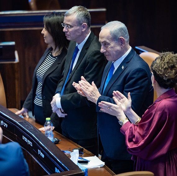 בנימין נתניהו, עידית סילמן, יריב לוין, וגילה גמליאל