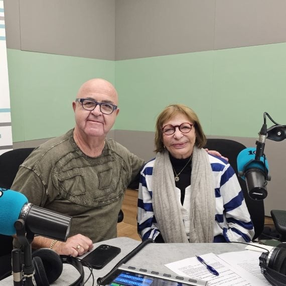 שמוליק נויפלד עם רבקה מיכאלי