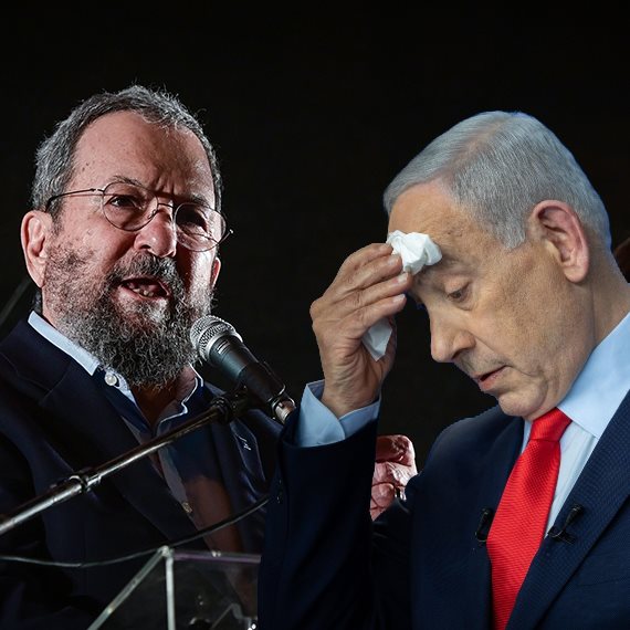 רה"מ בנימין נתניהו, רה"מ לשעבר אהוד ברק