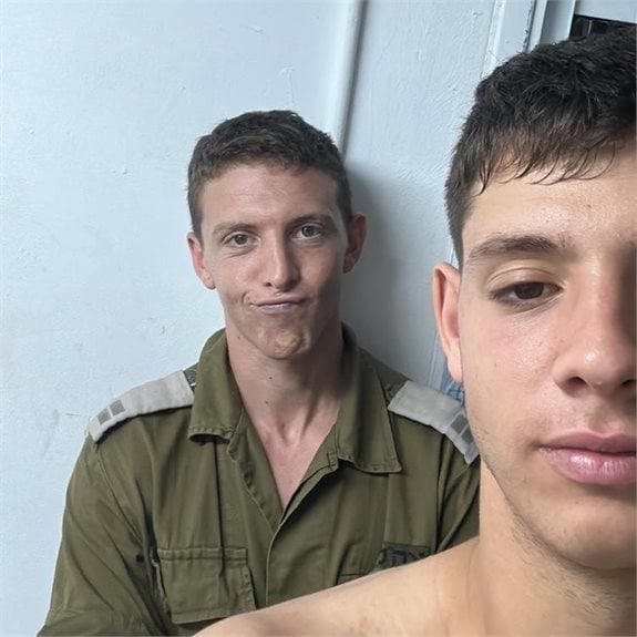 יונתן שלו עם רס"ן במיל' איתמר ספיר ז"ל