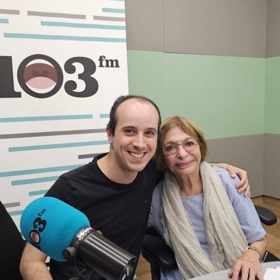 תום אורן עם רבקה מיכאלי