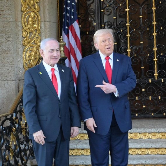 דונלד טראמפ ובנימין נתניהו