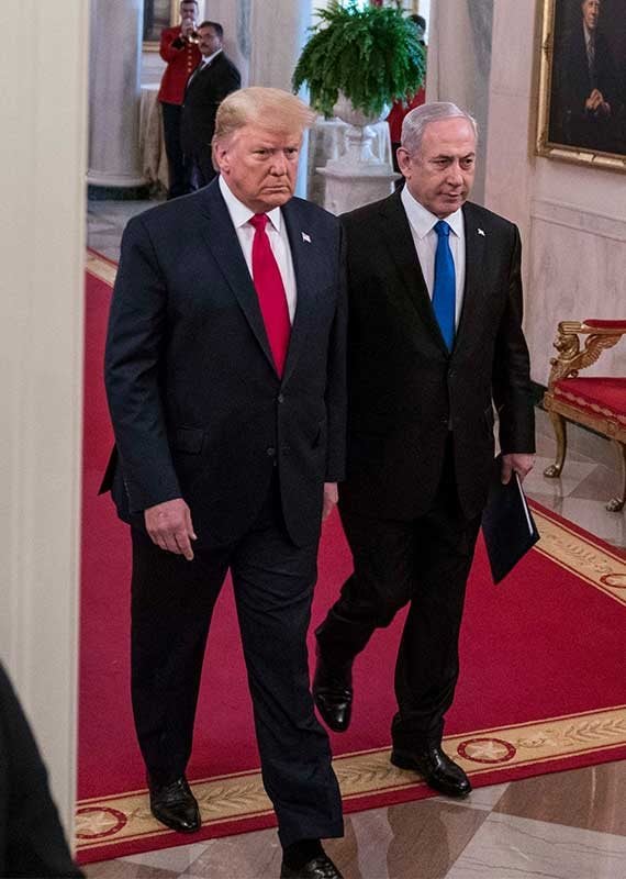 נתניהו וטראמפ