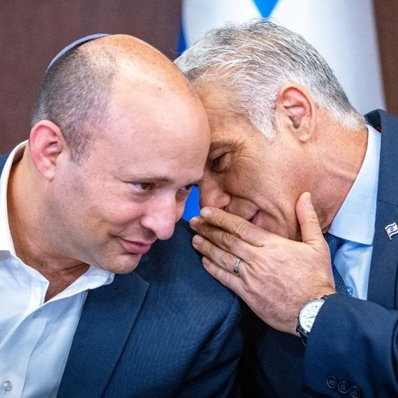 יאיר לפיד ונפתלי בנט