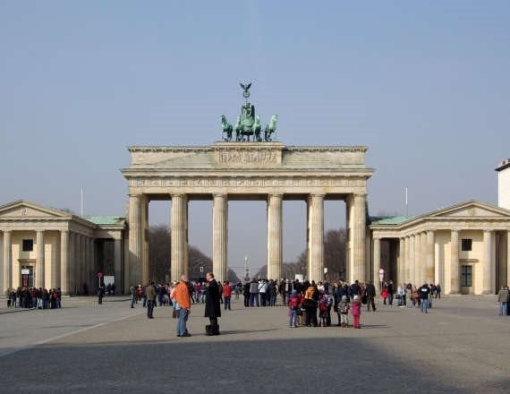 שער ברנדנבורג בברלין, גרמניה, ארכיון