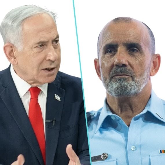 בנימין נתניהו ודני לוי
